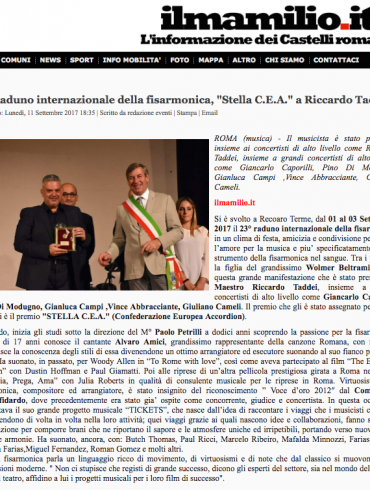 Premio Stella C.E.A. (Confederazione Europea Accordion)